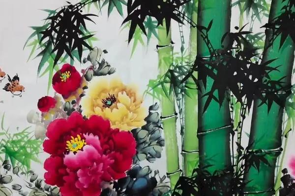 牡丹的花语，红色寓意富贵和圆满