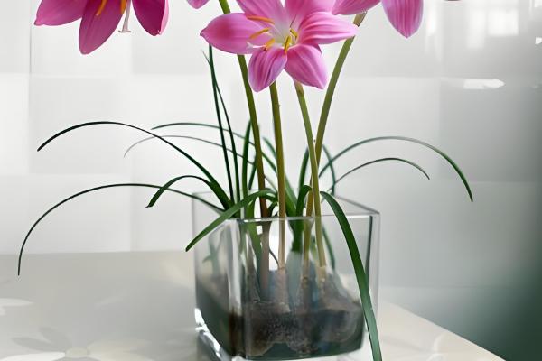 韭菜莲如何水培，建议选择透气的瓦盆水培