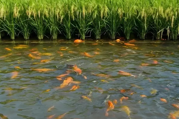 稻田养鱼一亩可以养多少，可以养殖100尾左右