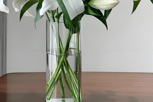 香水百合的插瓶方法，每隔3-4天换一次水