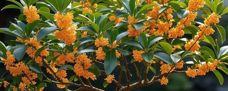 桂花树叶子干枯发黄怎么处理，需增加光照