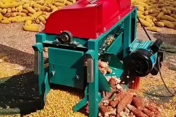 脱粒机的类型特点,简易式脱粒机不可分离和清粮