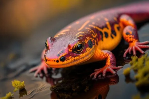 蝾螈是不是爬行动物，属于两栖纲并非爬行纲